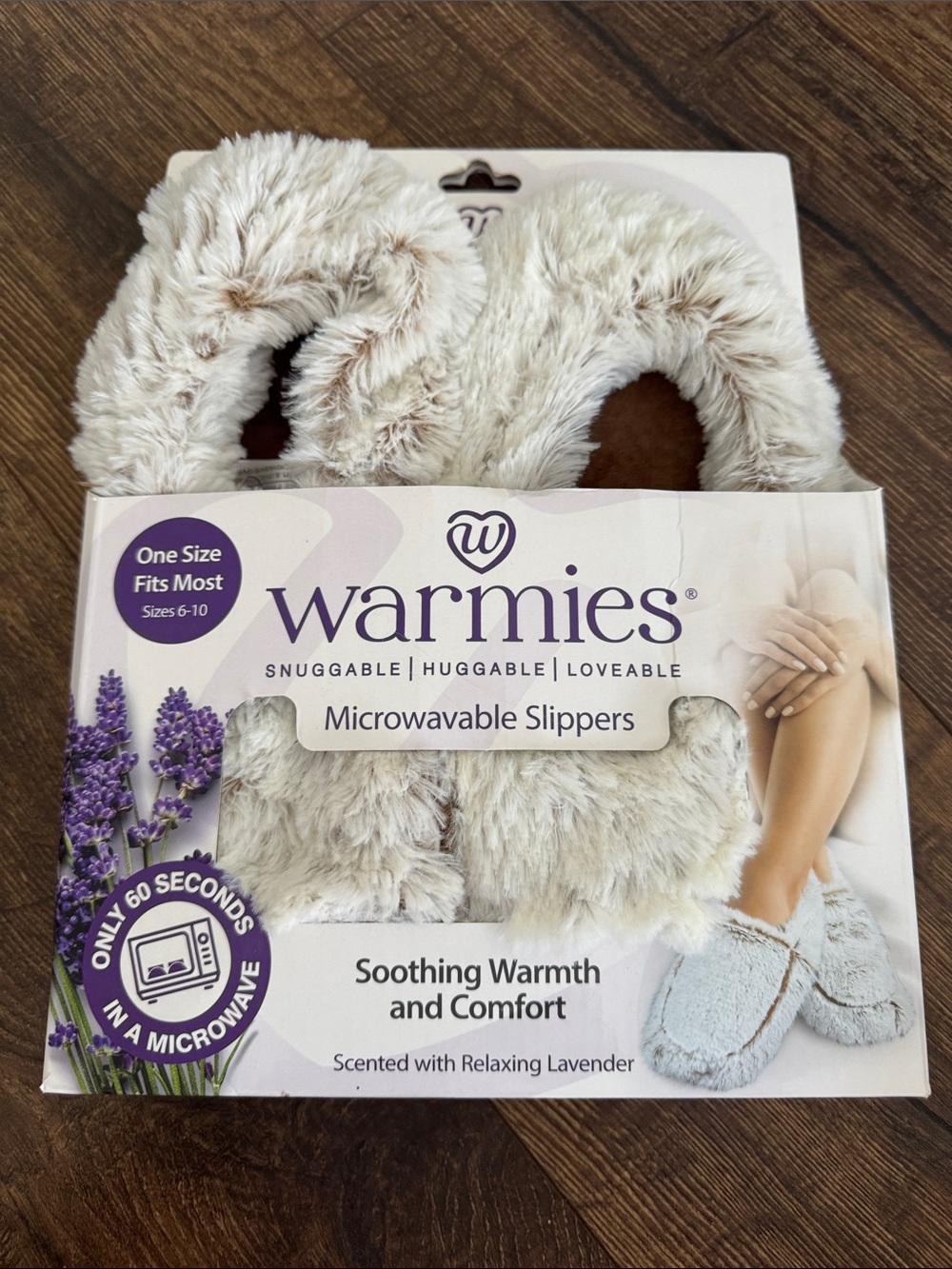 Warmies microwavable slippers